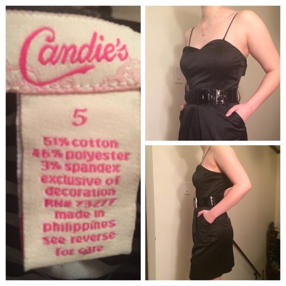 Classic Black Dress - Candie's - Juniors size 5 - Picture 8 of 8